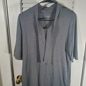 Ladies Lands' End Gray Business Casual Top. Medium